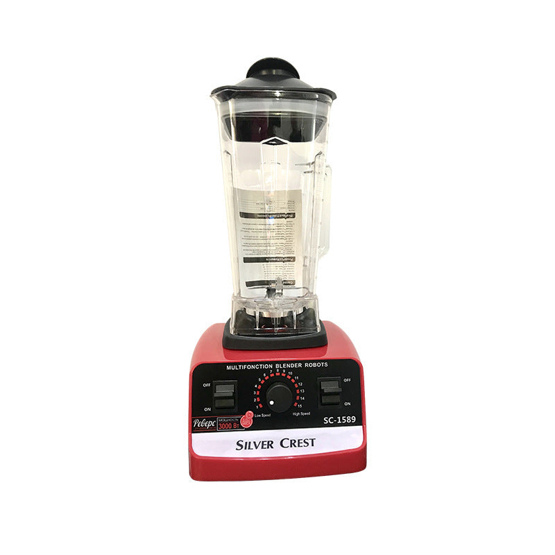Household Multifunctional Juicer Blender Cooking Machine Meat Grinder Red EU