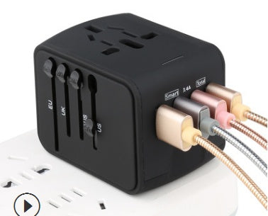 Multi-function socket Black