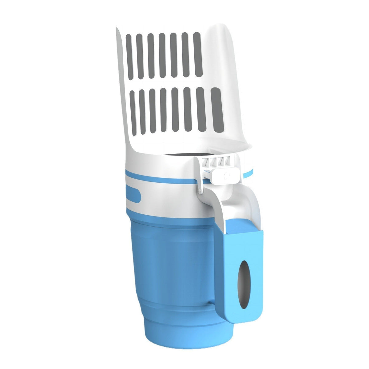 Upgrade Widen Cat Litter Shovel Scoop With Refill Bags Large Cat Litter Box Self Cleaning Cat Waste Bin System Pet Supplies Pet Products Blue 17.5x11.5x29cm