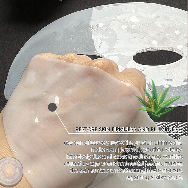 Collagen Facial Mask for Hydration and Bio-Collagen Real Deep Mask, Hydrating Overnight Hydrogel Mask, Pore Minimizing, Elasticity, Plumping Improvement, Korean Skincare, Stocking Stuffers for Teen Girls