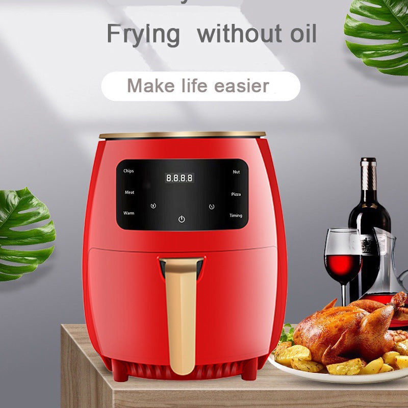 Air Fryer New Air Fryer Household Large Capacity Potato Chip Machine Multi-functional Electric Fryer For Cross-border