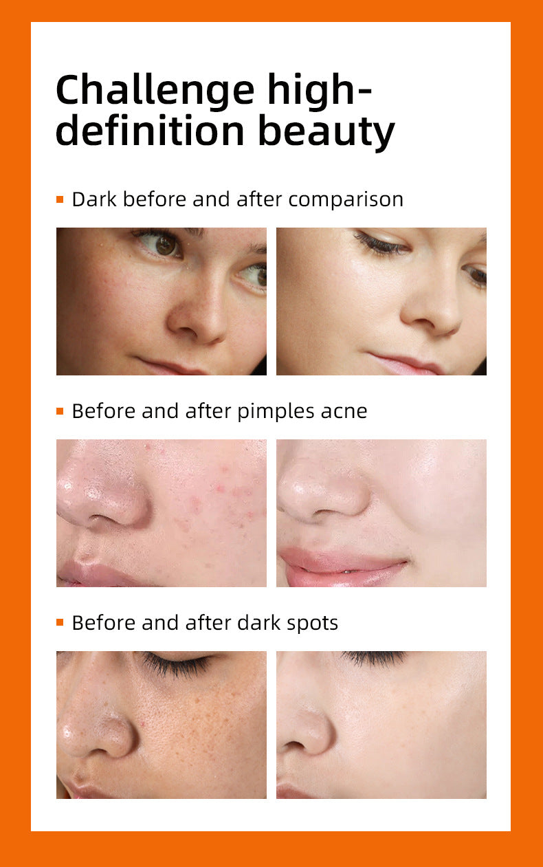 Full English Version Of Turmeric Kojic Acid Cleansing Gasket Cross-border Exfoliating Cleaning Cotton Export Skin Care Products Wholesale