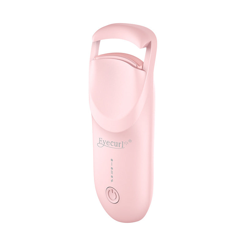 Eyelash Curler Electric Heating Eyelash Curler Electric Ironing Chinese Packaging Pink