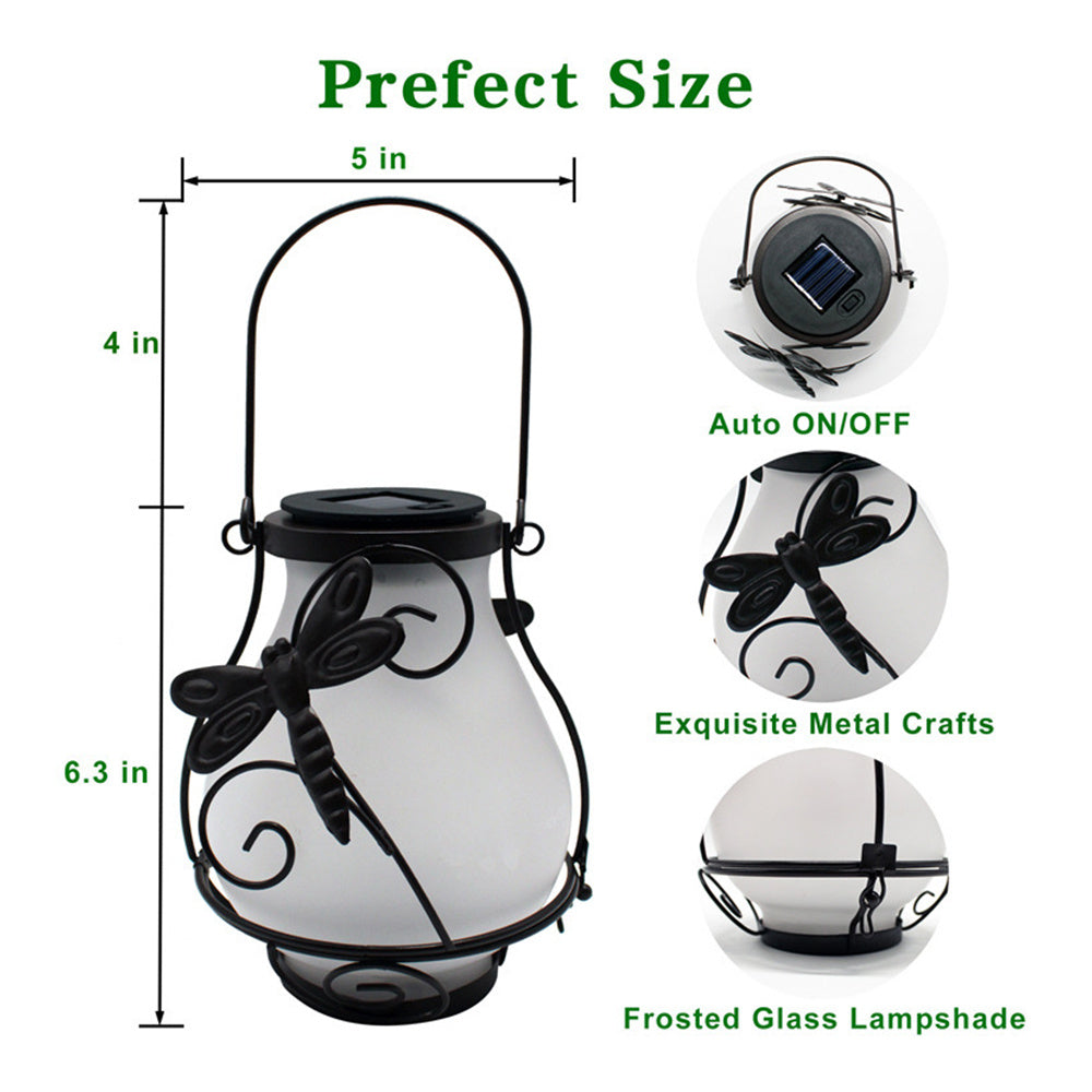Solar Courtyard Dynamic Outdoor Led Light Garden Villa Dragonfly