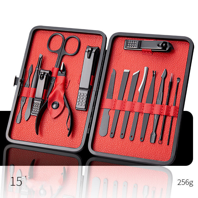 Professional Scissors Nail Clippers Set Ear Spoon Dead Skin Pliers Nail Cutting Pliers Pedicure Knife Nail Groove Trimmers 2 Style