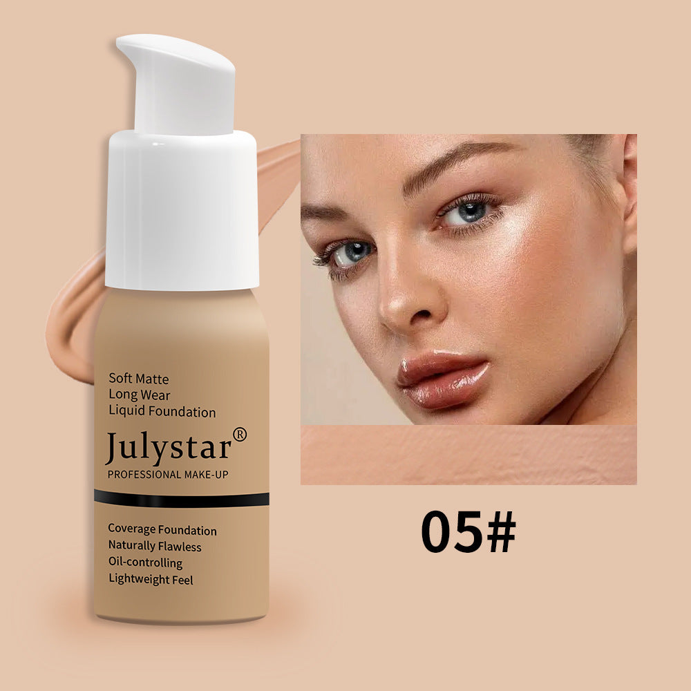Waterproof Lasting Non Take Off Makeup Concealer Liquid Foundation Beauty Makeup Liquid foundation5