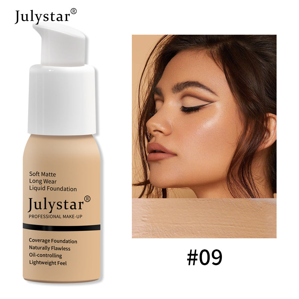 Waterproof Lasting Non Take Off Makeup Concealer Liquid Foundation Beauty Makeup Liquid foundation9