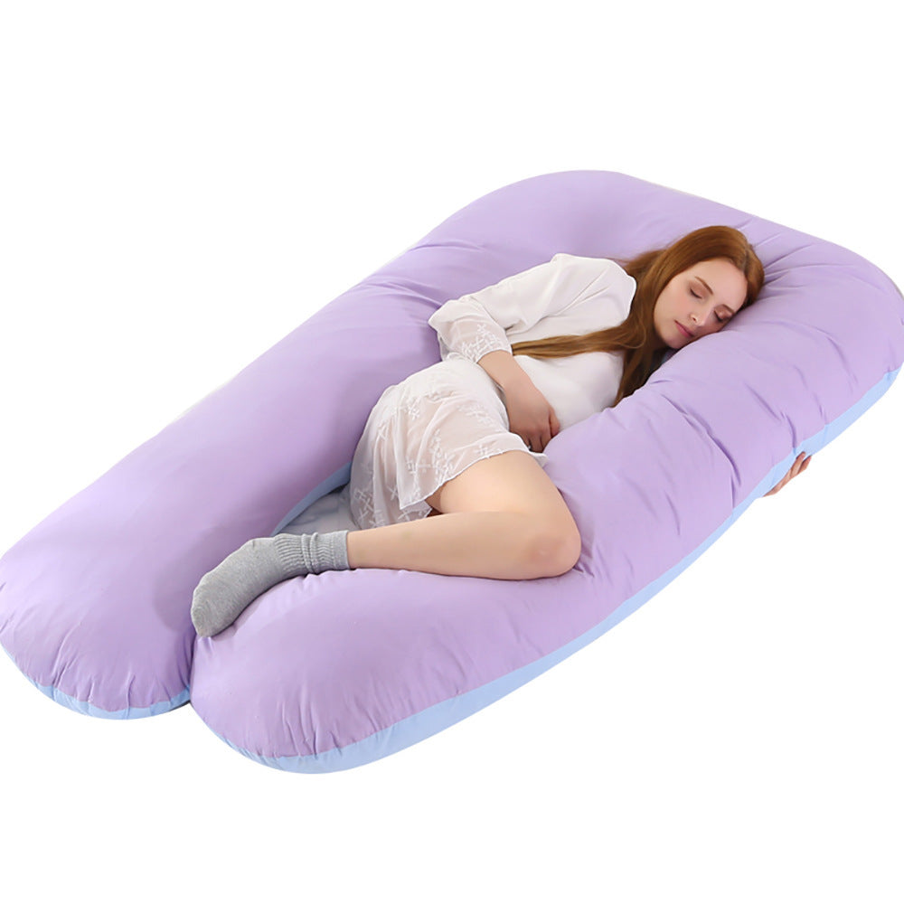 U-shape pillow 70x130cm S11 Purple blue
