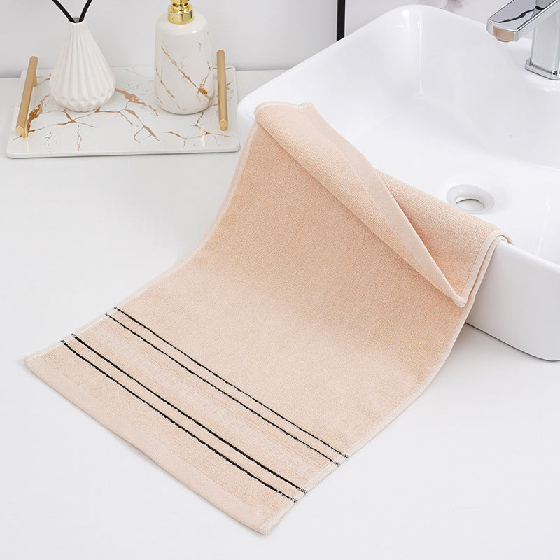 Gaoyang Factory Wholesale Pure Cotton 32 Strand Double Silk Absorbent Towel Gift Custom Daily Necessities Towel Promotion 1