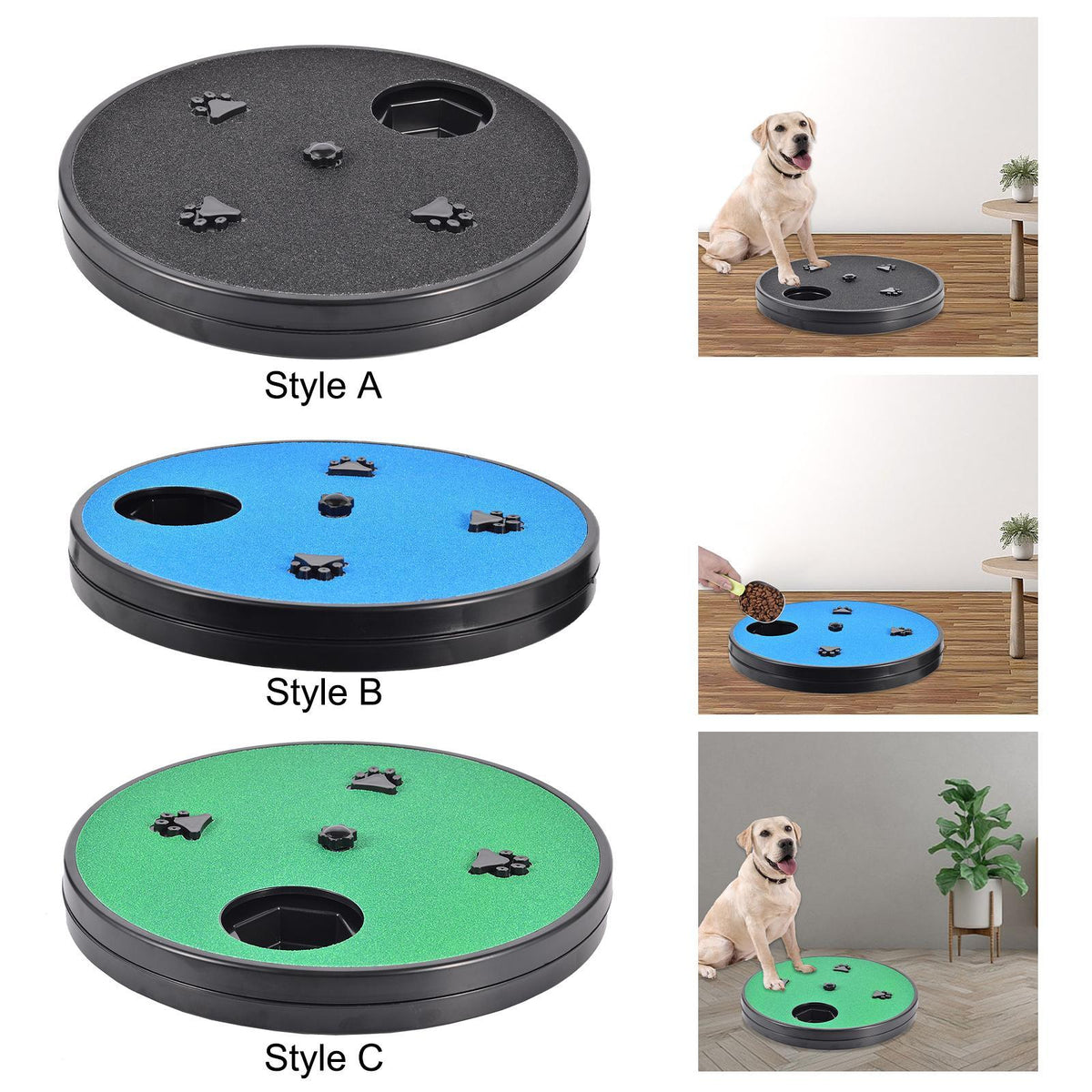 Pet Supplies Dog Nail Scraper Slow Food Toys Rotatable Sandpaper Repair Nail File Board With Suction Cup Dog Scratching Board