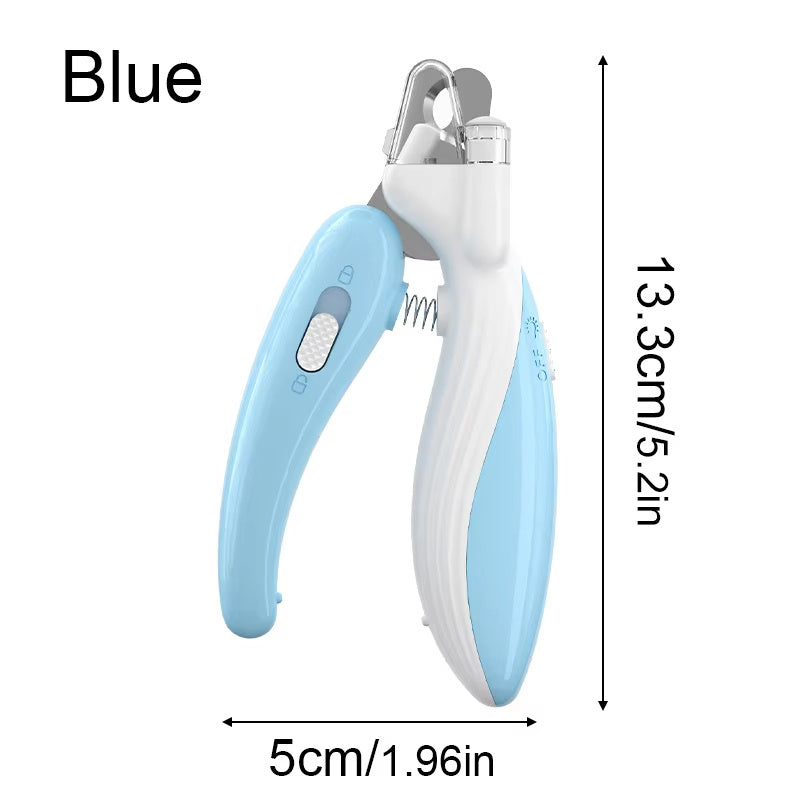 Cute Pets Nail Clippers Labor-Saving Dogs Nail Clipper Scissors Professional Pet Nail Clippers Cat Nail Trimmer Labor-Saving Pet Claw Grooming Scissors For Dogs Small Animals Paw Nail Trimmer Blue