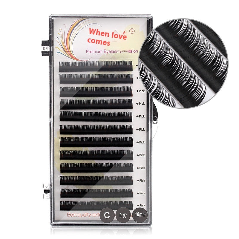 Grafting false eyelashes D