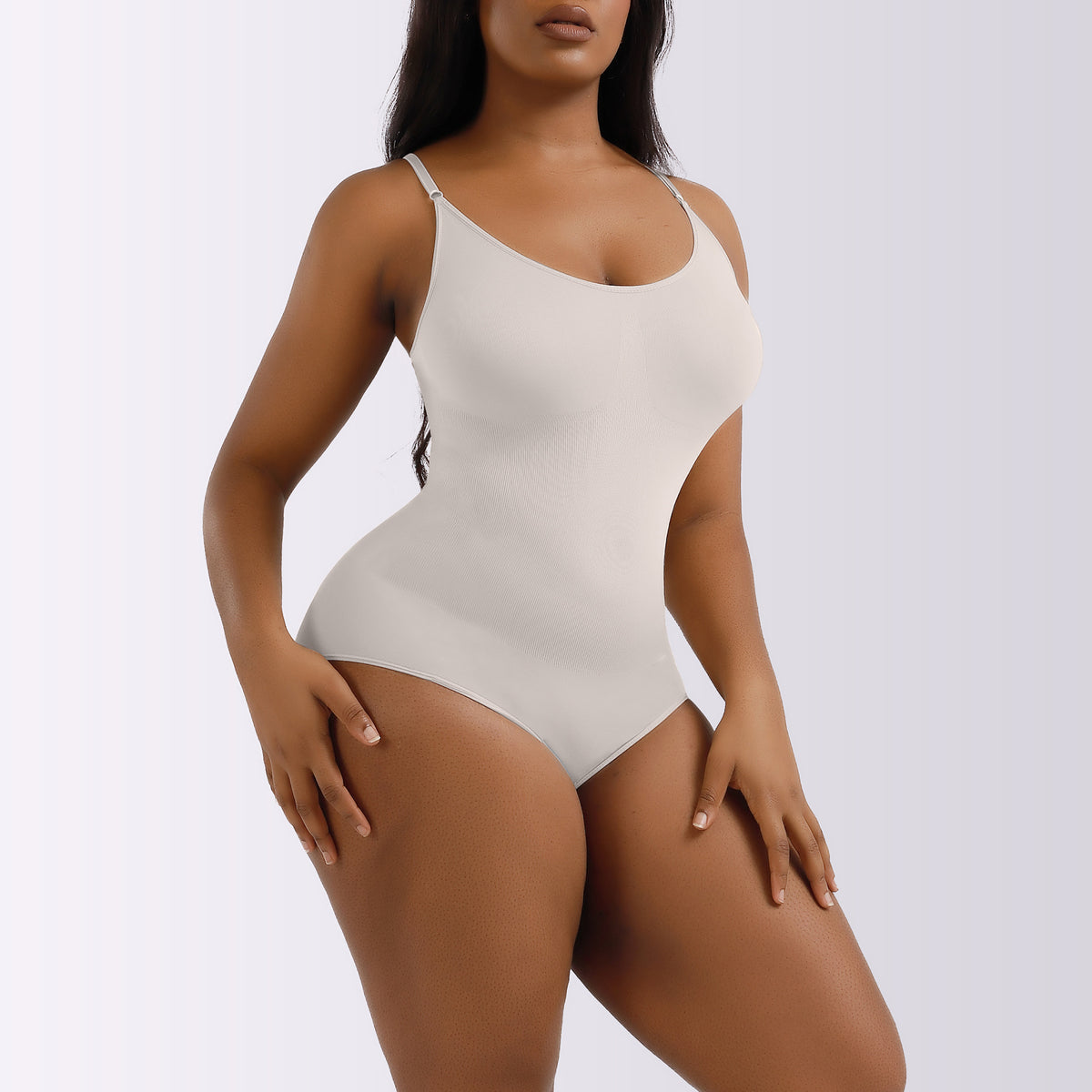 Large Postpartum Seamless Shapewear For Women Cold gray triangle style
