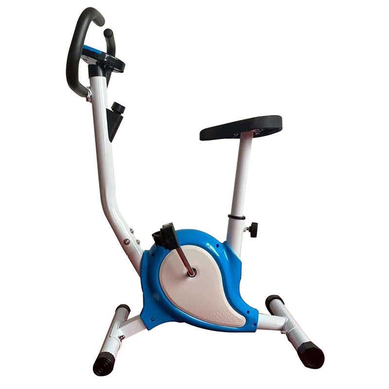 Home Office Bicycle Spinning Fitness Bicycle Fitness Equipment Ribbon Car Blue