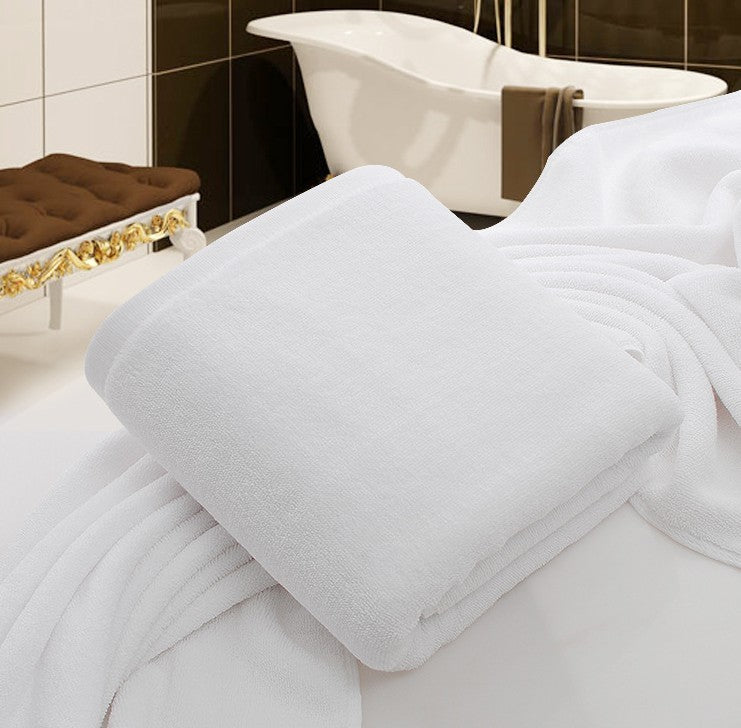 Pure cotton thickened bath towel 80x180cm Economic800g