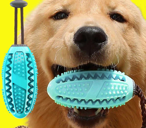 Dog Toys Silicon Suction Cup Tug Interactive Dog Ball Toy For Pet Chew Bite Tooth Cleaning Toothbrush Feeding Pet Supplies I