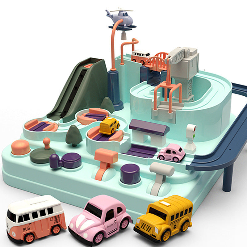 Kids Racing Rail Car Model Racing Educational Toys