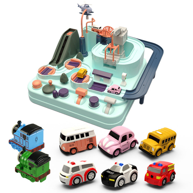 Kids Racing Rail Car Model Racing Educational Toys
