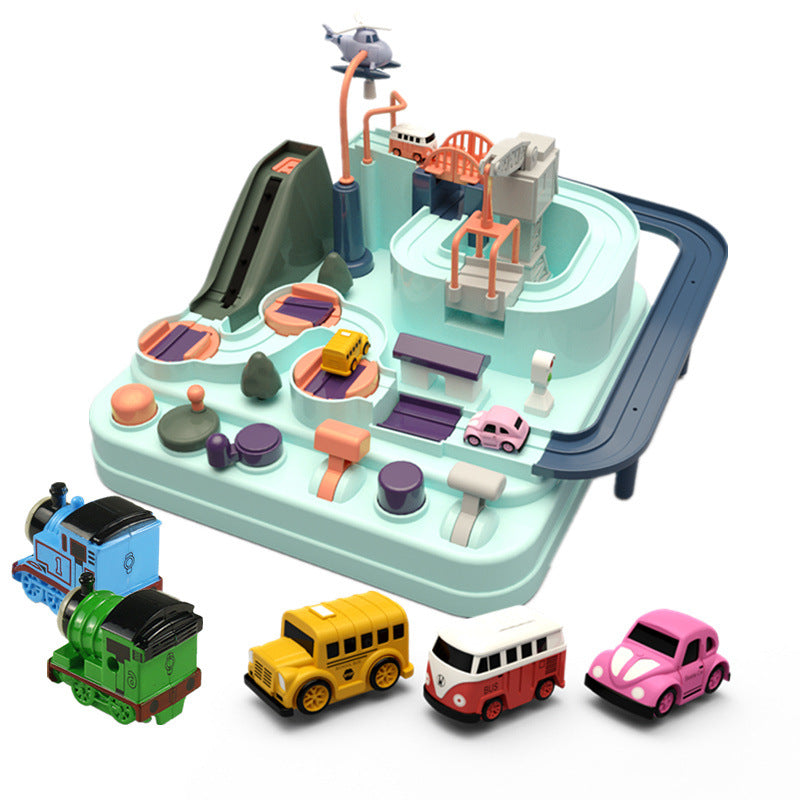 Kids Racing Rail Car Model Racing Educational Toys